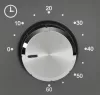 G3 Ferrari G10169 elektromos sütő kompakt kivitelben, 100–230°C, 60 perces időzítő, ezüst szín
