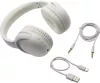JVC HA-SG20BT-W vezeték nélküli on-ear Bluetooth fejhallgató, Multipoint, USB-C, 30 óra, Coconut White színben