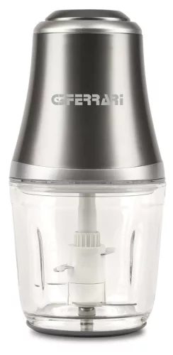 G3 Ferrari G20163 aprító INOX 500W, 4 rozsdamentes acél pengével, üveg tartállyal