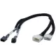 Audison CN MX T-H HYKI T-harness kábel Hyundai/Kia 2007->, 18-pin és Molex 8-pin csatlakozókkal