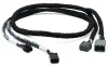 Audison CN MX T-H BYD 4 CH T-harness kábel BYD 4 csatornás OEM audióhoz, 12-pin + Molex 8-pin