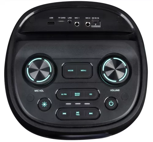 Trevi XFM 680 W vezeték nélküli multimédia hangszóró 90 W max, TWS, USB/Micro SD, karaoke