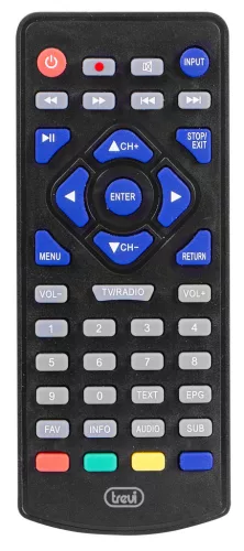 Trevi PTV 19 AVB GULLIVER hordozható TV 19” (48,2 cm) DVB-T2, HDMI/USB/SD/AV, akkumulátoros, 12V