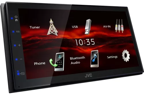 JVC KW-M180BT autós multimédia 6,8" kapacitív érintőkijelzővel, USB Android tükrözéssel