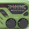 Aiwa R-99EM hordozható vészhelyzeti rádió AM/FM, napelem+dínamó+USB-C, 2000 mAh, IPX4