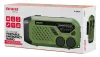 Aiwa R-99EM hordozható vészhelyzeti rádió AM/FM, napelem+dínamó+USB-C, 2000 mAh, IPX4