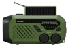 Aiwa R-99EM hordozható vészhelyzeti rádió AM/FM, napelem+dínamó+USB-C, 2000 mAh, IPX4