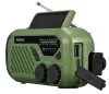 Aiwa R-99EM hordozható vészhelyzeti rádió AM/FM, napelem+dínamó+USB-C, 2000 mAh, IPX4