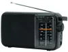 Aiwa R-290BK hordozható rádió FM/AM analóg hangolóval, hangolásjelzővel, 3.5 mm jackkel, fekete színben