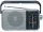Aiwa R-290SL hordozható FM/AM rádió analóg hangolóval, hangolásjelzővel, AC/DC tápellátással, ezüst színben