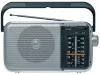 Aiwa R-290SL hordozható FM/AM rádió analóg hangolóval, hangolásjelzővel, AC/DC tápellátással, ezüst színben