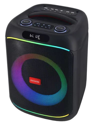 Aiwa KBTUS-290 party hangszóró 40 W RMS, Bluetooth 5.3, TWS, 20+5cm hangszóró, RGB