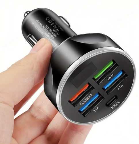 Gyorstöltő és Digitális Feszültségmérő