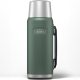 Thermos Icon fogantyús termosz italok és ételek tárolására - zöld - 1,2liter