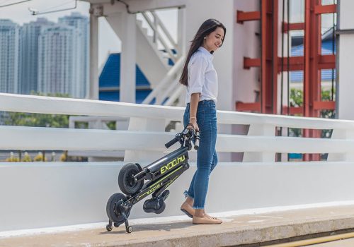 EXOD Rollbike Hybrid Fekete