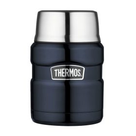   Thermos Style termosz ételre bögrével - sötétkék - 470ml