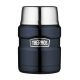 Thermos Style termosz ételre bögrével - sötétkék - 470ml