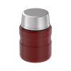 Thermos Style termosz ételre összerakható kanállal és bögrével - rustic red - 470ml