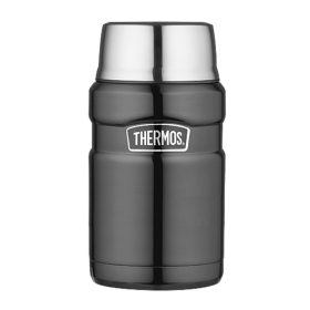   Thermos Style termosz ételre bögrével - fémszürke - 710ml