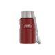 Thermos Style termosz ételre összerakható kanállal és bögrével - rustic red - 710ml