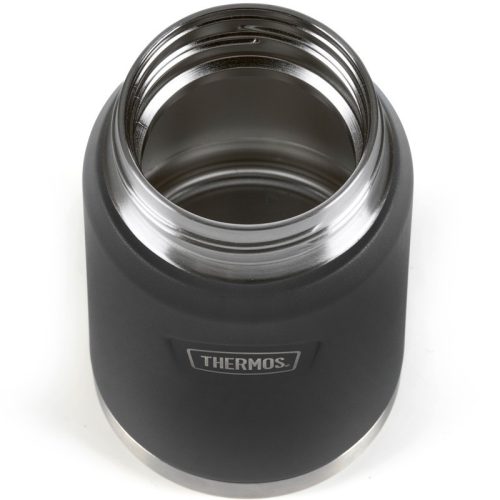 Thermos Icon Termosz ételre összehajtható kanállal és bögrével - gránit - 710ml