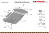 Toyota Prius+ 2011 - 2021- Katalizátorvédő lemez - SMP00.160K