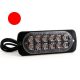 12LED-es stroboszkóp PIROS - E jel - 12-24V - 18073