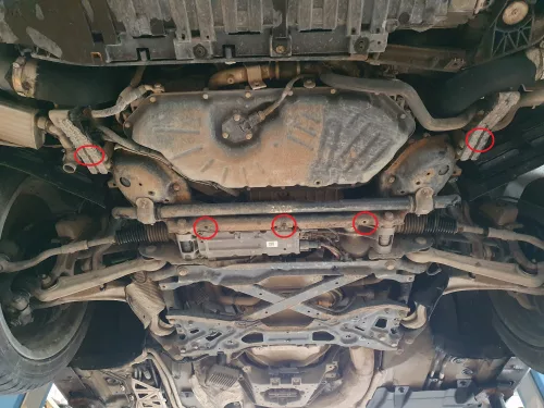 Audi A8 2010-2017 - Motorvédő lemez - SMP02.214