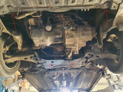 Mazda 3 2003-2010 - Motorvédő lemez - SMP13.118