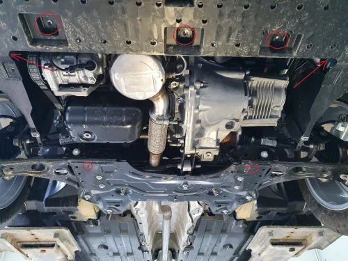 Peugeot 2008 2019- Motorvédő lemez - SMP17.131