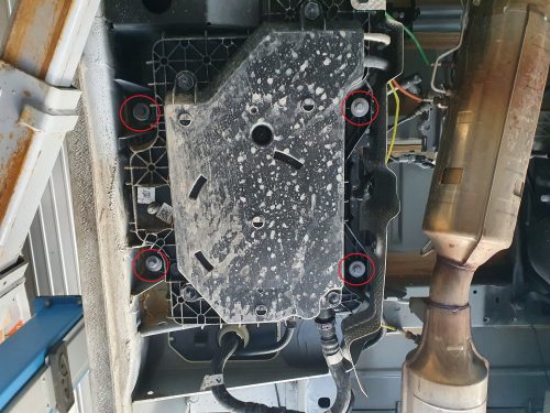 Renault Master III 2010- ADBlue tartály védő lemez - SMP98.214