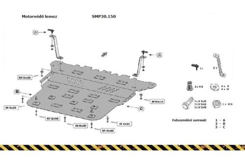 Seat Leon 2020- Motorvédő lemez - SMP30.150
