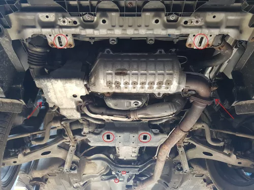 Subaru Forester 4 2014-2018 - Motorvédő lemez - SMP24.153