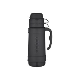   Thermos Traditional üvegtermosz két bögrével - fekete - fekete - 1800ml