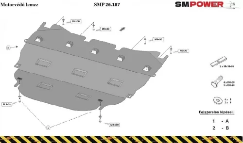 Toyota Yaris, Yaris Cross XP210- Motorvédő lemez - SMP26.187
