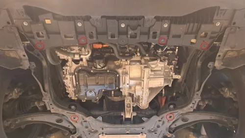 Toyota Yaris, Yaris Cross XP210- Motorvédő lemez - SMP26.187