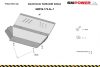 Toyota Hilux Invicible 2021- Alumínium hűtővédő lemez - SMP26.179.AL-1