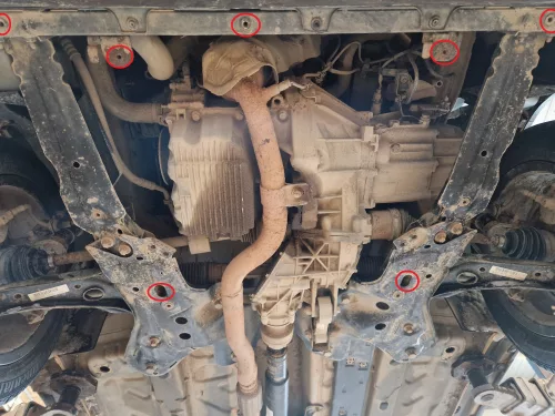 Fiat Panda 4x4 2011- Motorvédő lemez - SMP07.047