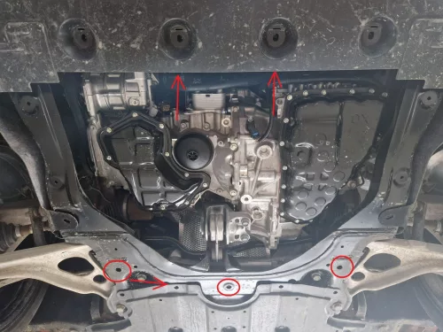 Nissan Qashqai J12 2021- Motorvédő lemez - SMP19.140