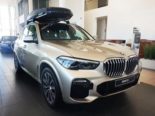 BMW X5 2018- (G05, M-packet, sötét-matt) Avisa 2db-os küszöbvédő