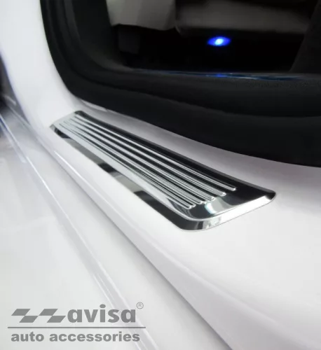 BMW X7 2019- (G07, chrom) Avisa 2db-os küszöbvédő