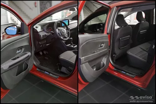 Dacia Jogger 2022- (sötét-fényes) Avisa 2db-os küszöbvédő