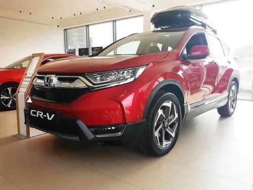 Honda CR-V 2018- (sötét-króm) Avisa 4db-os küszöbvédő