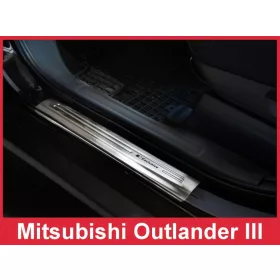   Mitsubishi Outlander 2012-2022 (matt) Avisa 4db-os küszöbvédő