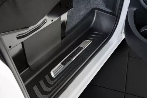 Mercedes V-Classe 2014- (W447, logo, matt, 2db) Avisa 2db-os küszöbvédő