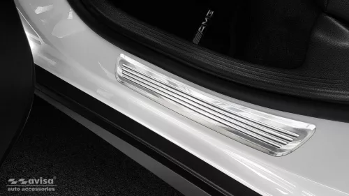 Mercedes GLC-Classe 2015-2022 (matt, hátsó) Avisa 2db-os küszöbvédő