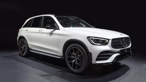 Mercedes GLC-Classe 2015-2022 (matt, hátsó) Avisa 2db-os küszöbvédő