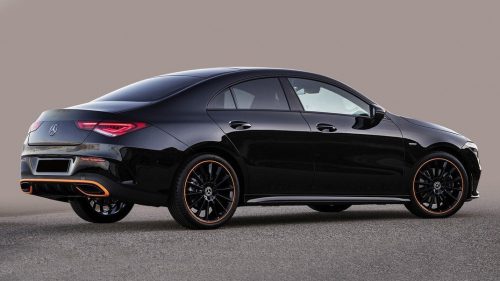 Mercedes CLA-Classe 2019- (X118, matt, hátsó) Avisa 2db-os küszöbvédő