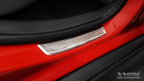 Mercedes GLA-Classe 2013-2019 (X156, matt, hátsó) Avisa 2db-os küszöbvédő