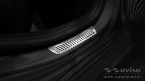 Mercedes A-Classe 2018- (W177, matt, hátsó) Avisa 2db-os küszöbvédő